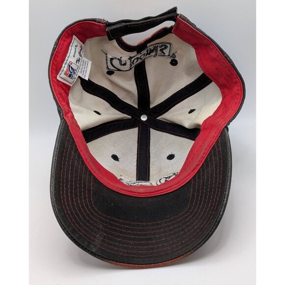 Vintage G Loomis Orange & Black Fade Fear No Fish Cap Hat Strap Back The Game - Picture 5 of 6